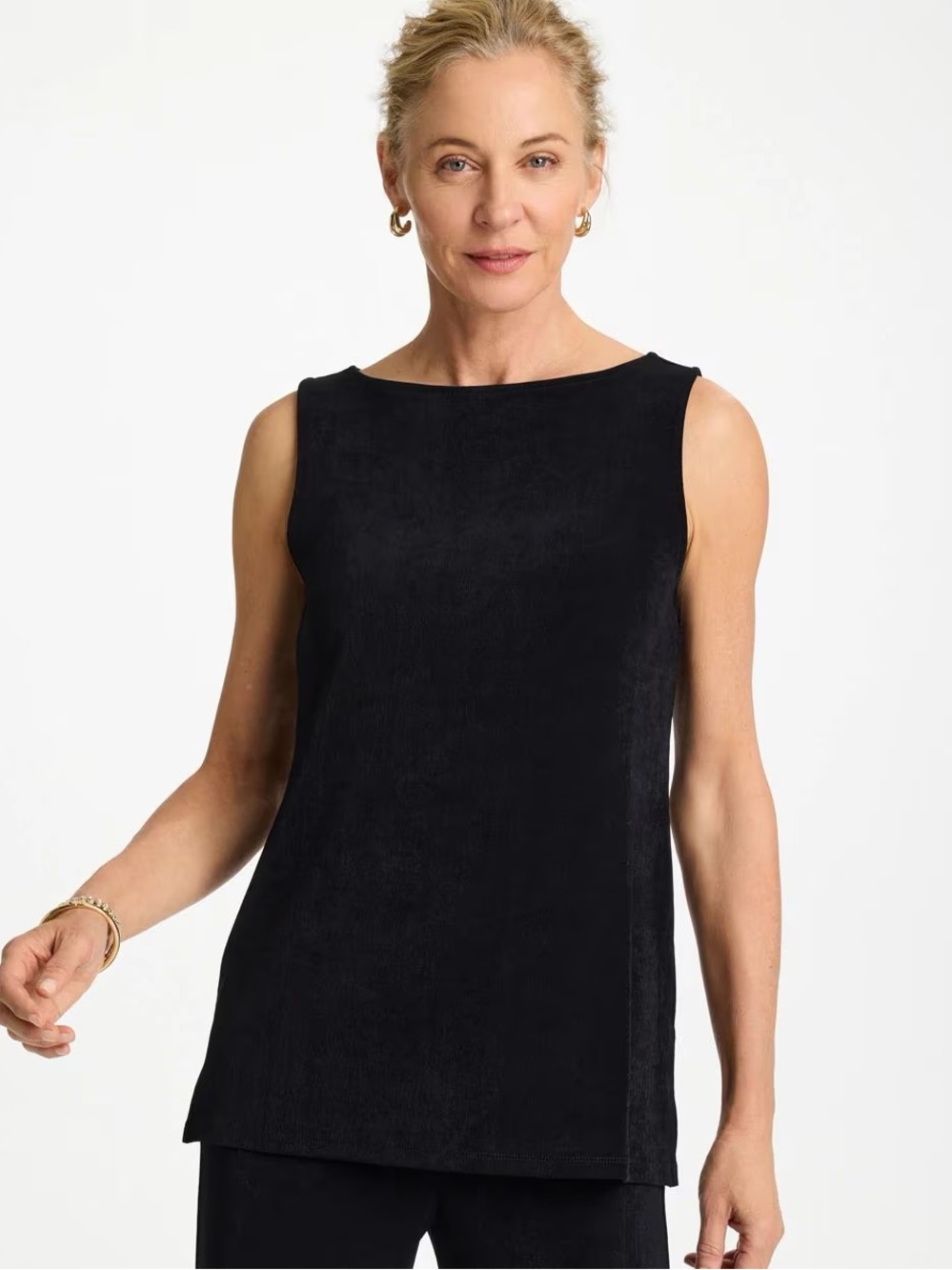 Chico’s Travelers Classic Side-Slit Tank
